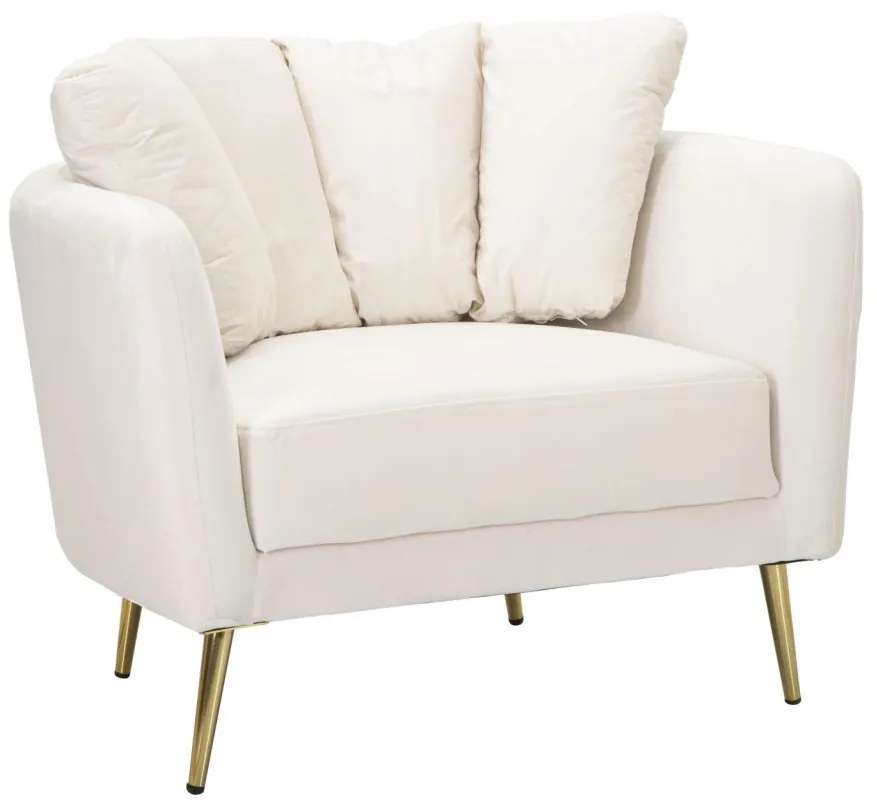 Fotel kiev krém 88x77x74cm