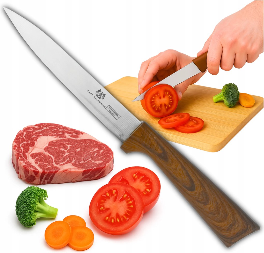 Konyhai Kés Univerzális Kis Kés Éles 12,5 cm Zöldségekhez Rozsdamentes Acél