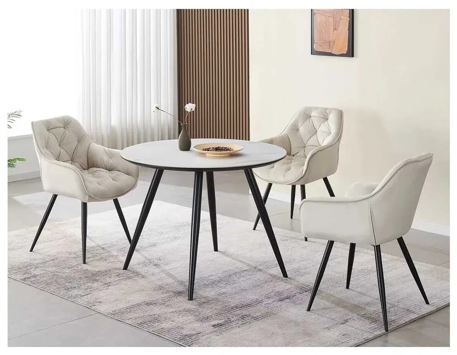 Ideal II étkezőasztal, márvány