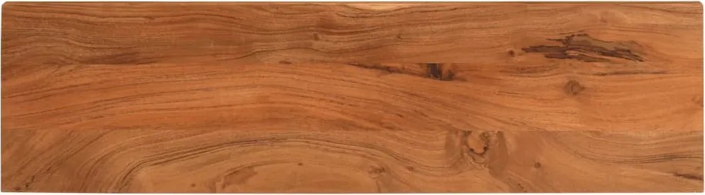 vidaXL tömör akácfa téglalap alakú asztallap 120x40x2,5 cm