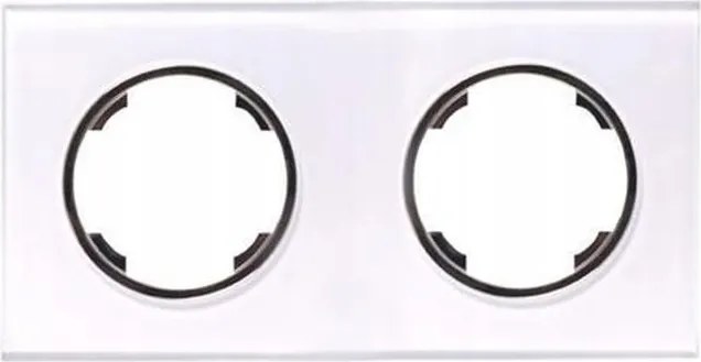 Dupla keret, üveg, fehér, Beta Onnline