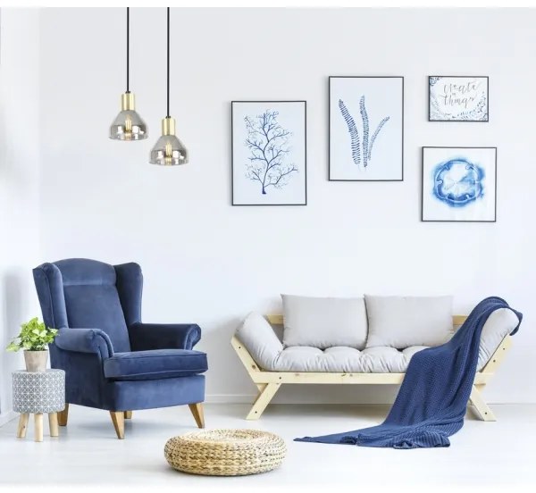 Csillár zsinóron GREGORY 1xE14/40W/230V