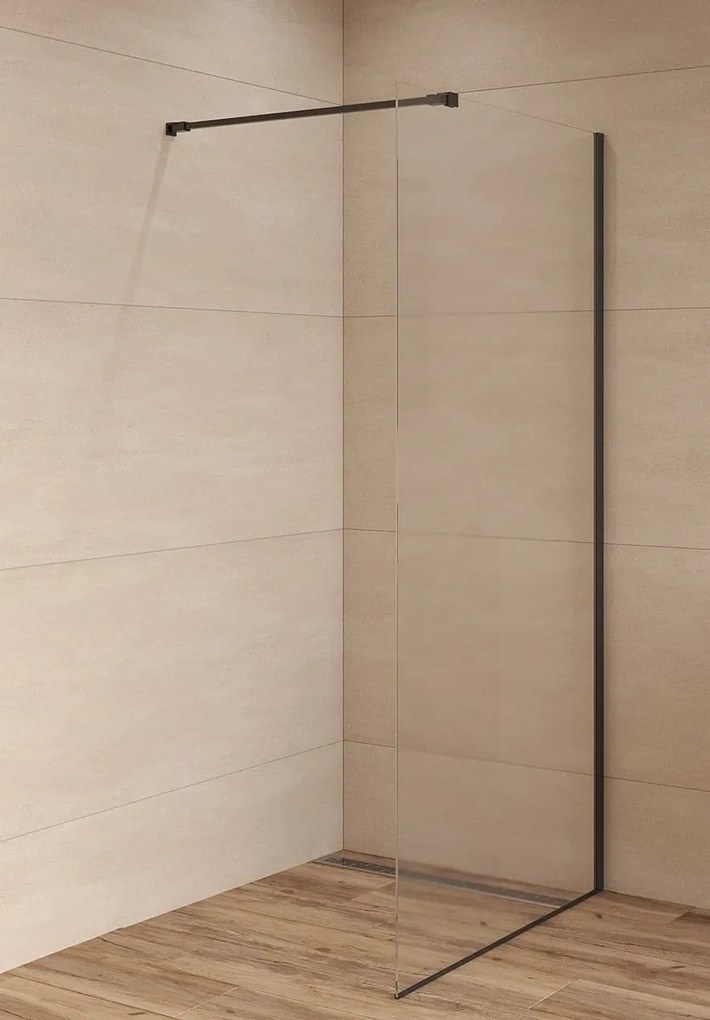 Zuhanyparaván walk-in 120 cm SAT Project SATWIPRO120C