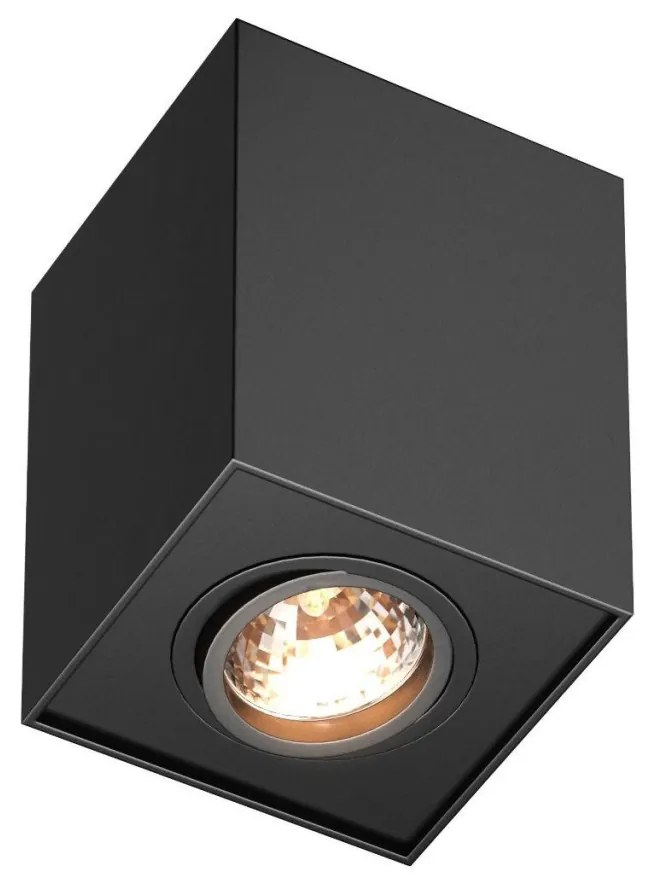 ZUMA LINE 89200-BK-N QUADRO Kocka Mennyezeti Lámpa Fekete GU10 IP20