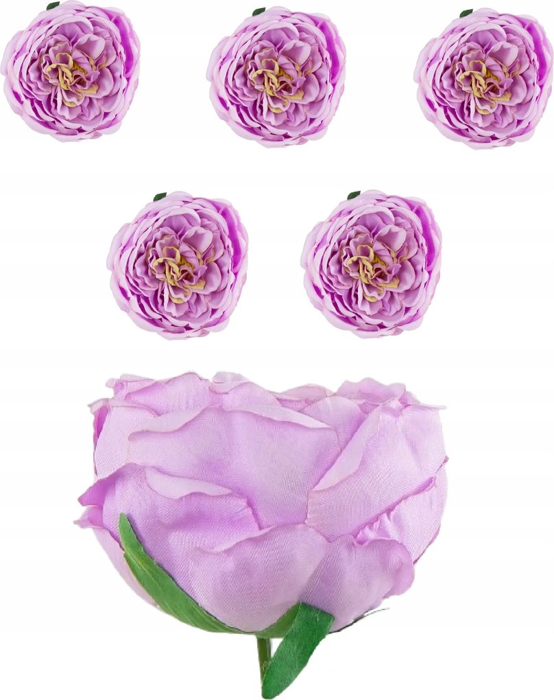 6x Peoni rózsa, Termékfej Peónia Művirág csomókhoz