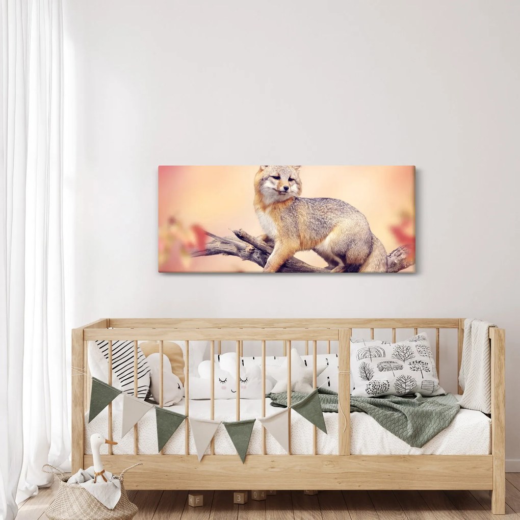 Kép - Róka (120x50 cm)