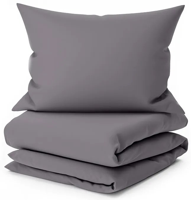 Pamut ágynemű STANDO szürke Ágyneműhuzat mérete: 70 x 90 cm | 140 x 220 cm