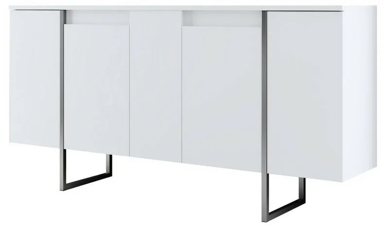 Luxe White and Silver szekrény