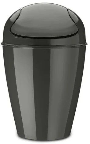 Koziol Hulladékgyűjtő kosár 12 l, sötét szürke
