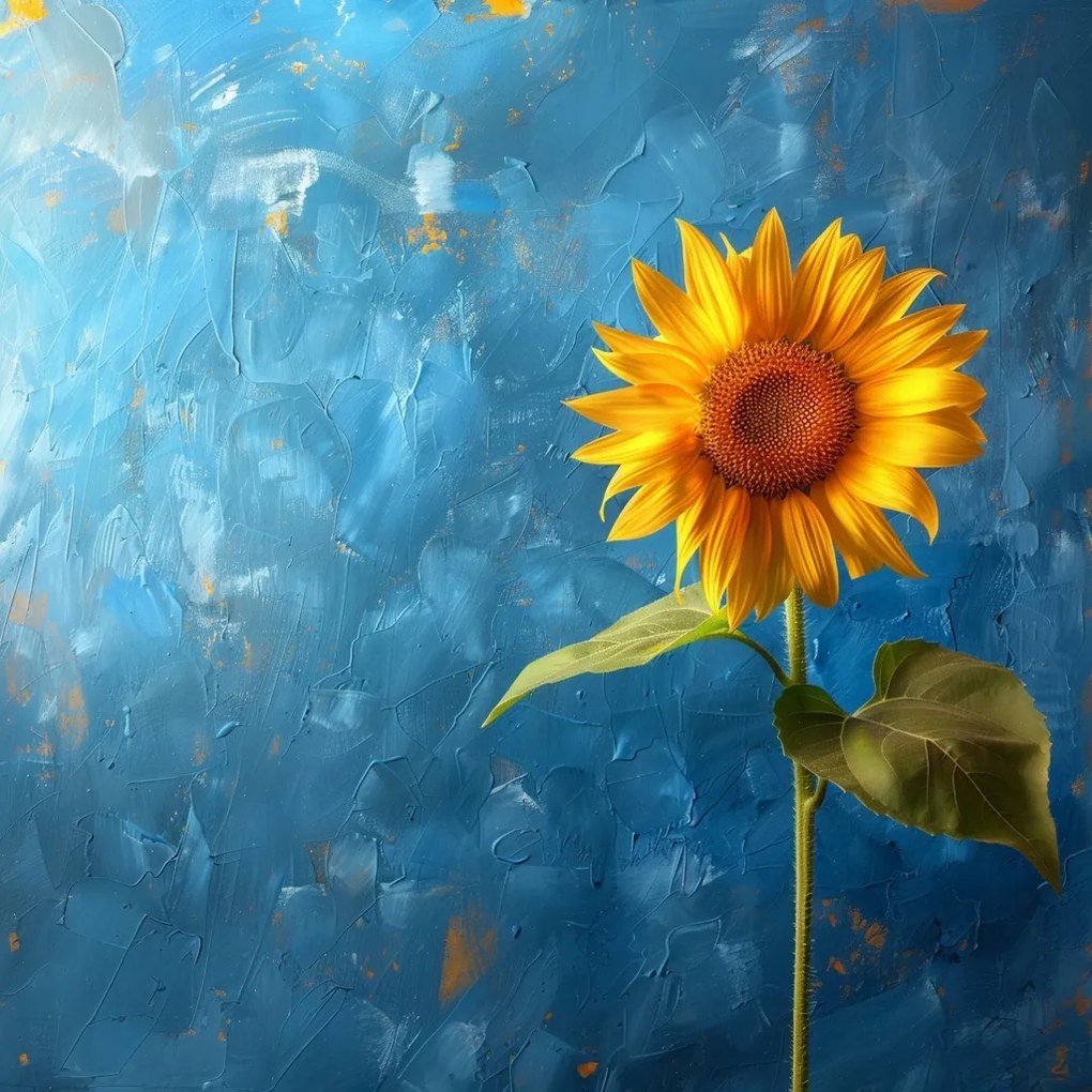 Canvas Vászonkép Természet Napraforgó Virág Növény 80x80