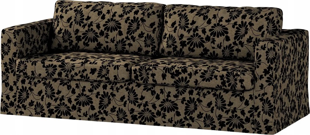 Dekoria Karlstad 3 személyes kinyitható kanapé huzat Ikea