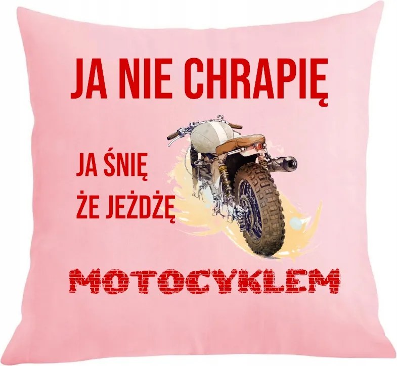 Párna párnahuzat Motorosoknak Ajándék