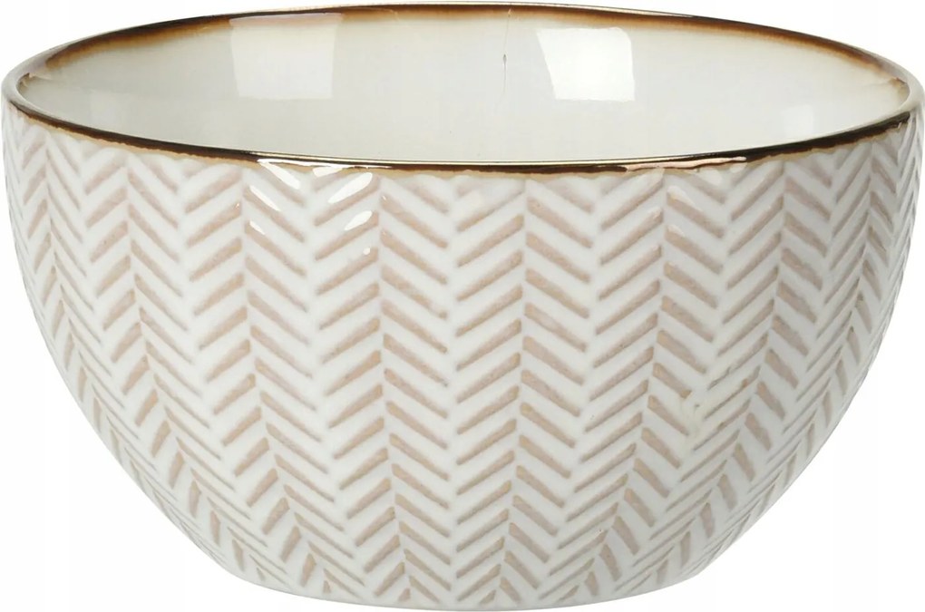 Queen tál 650 ml porcelán rombusz és aranyozott palota stílus desszertekhez