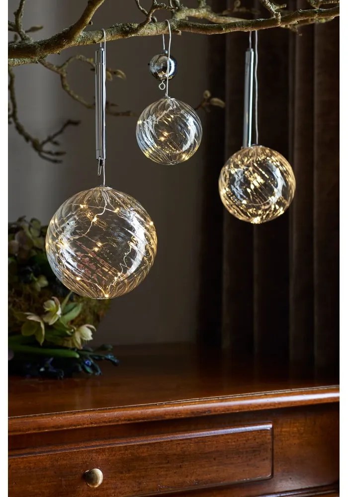 Wave Ball világító LED dekoráció, ⌀ 13 cm - Sirius