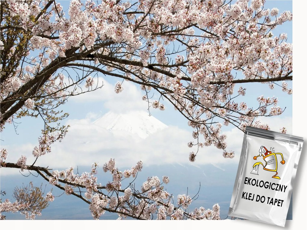 Fotótapéta Flizelina Tájkép Természet Cseresznyevirág Fa 150x105 ragasztó