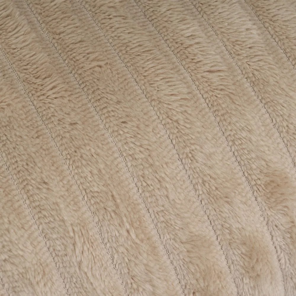 Barna mikroplüss takaró 130x160 cm Fur Velvet – Casa Selección