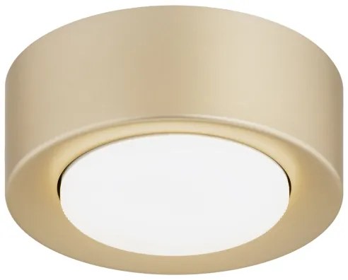 Argon 8903 - ELORA mennyezeti lámpa 1xGX53/7W/230V, átm. 11 cm, aranyszínű