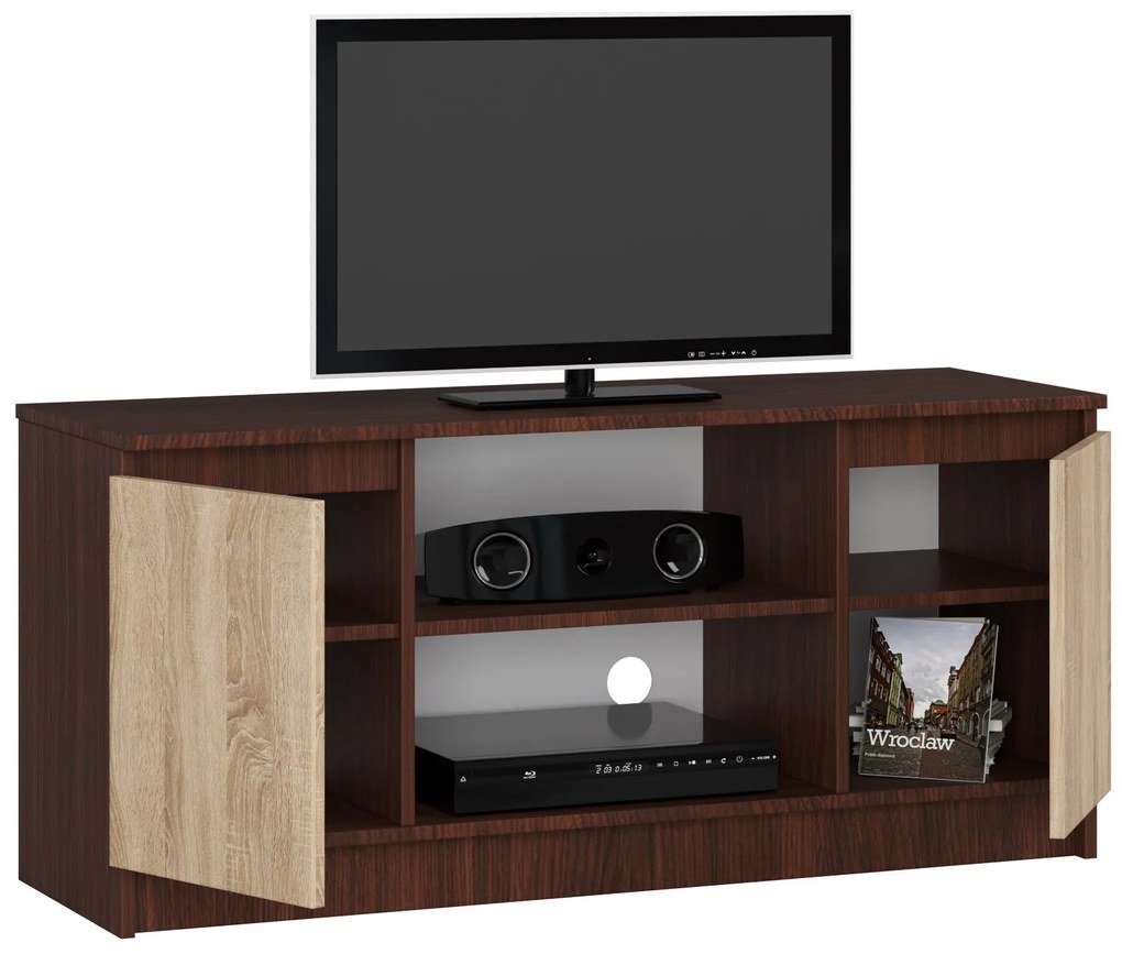 TV asztal Darian  (wenge + szonoma tölgy). Akció -13%. 1069383