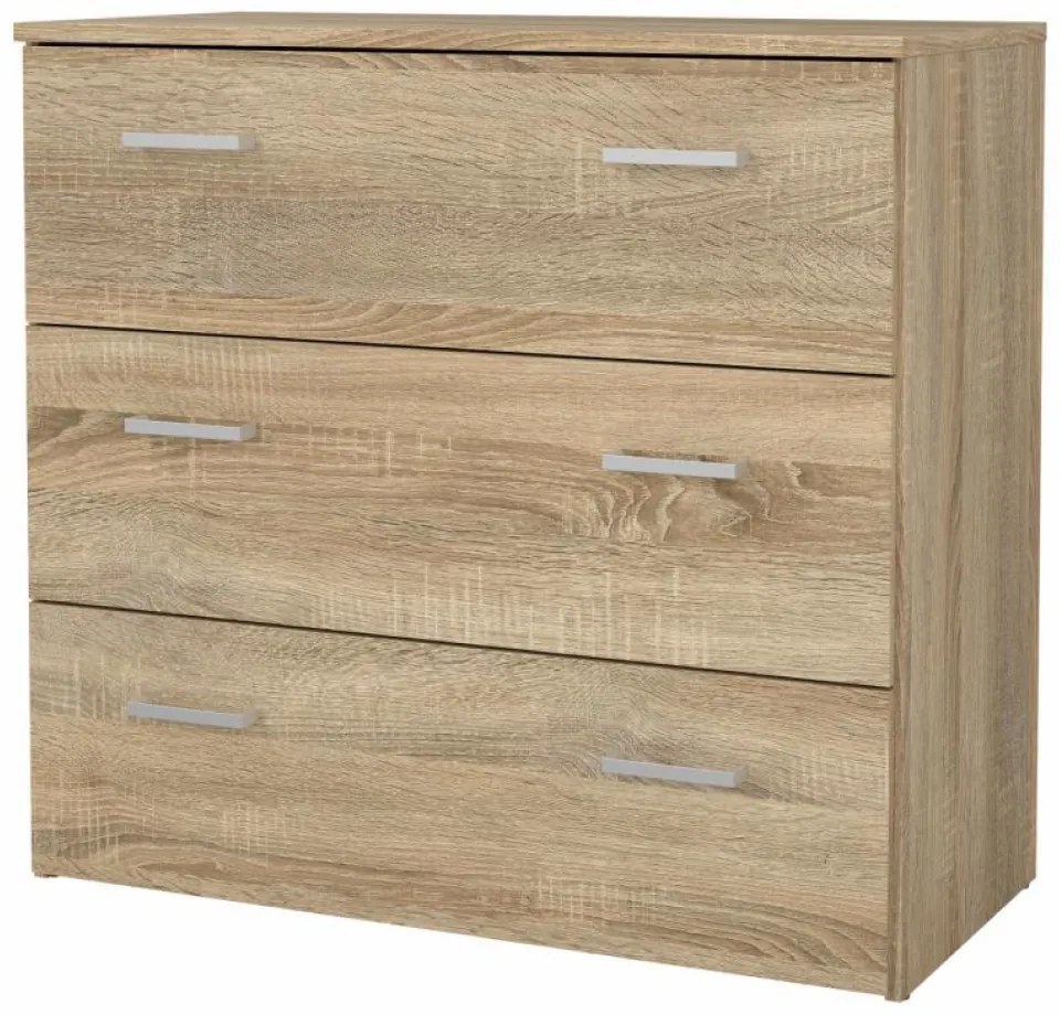 GARBO 3 komód, sonoma tölgy