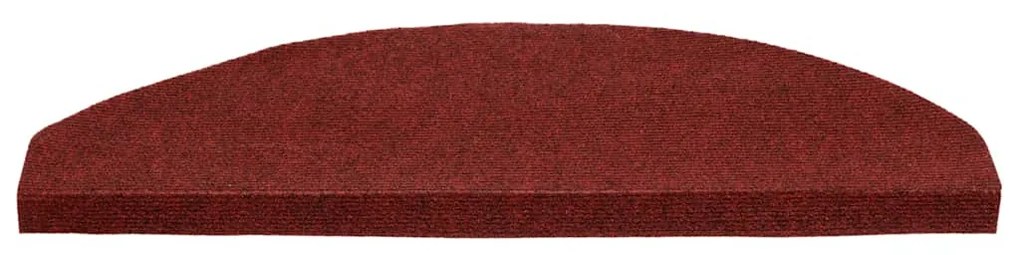 30 db piros öntapadó lépcsőszőnyeg 65 x 22,5 x 3,5 cm