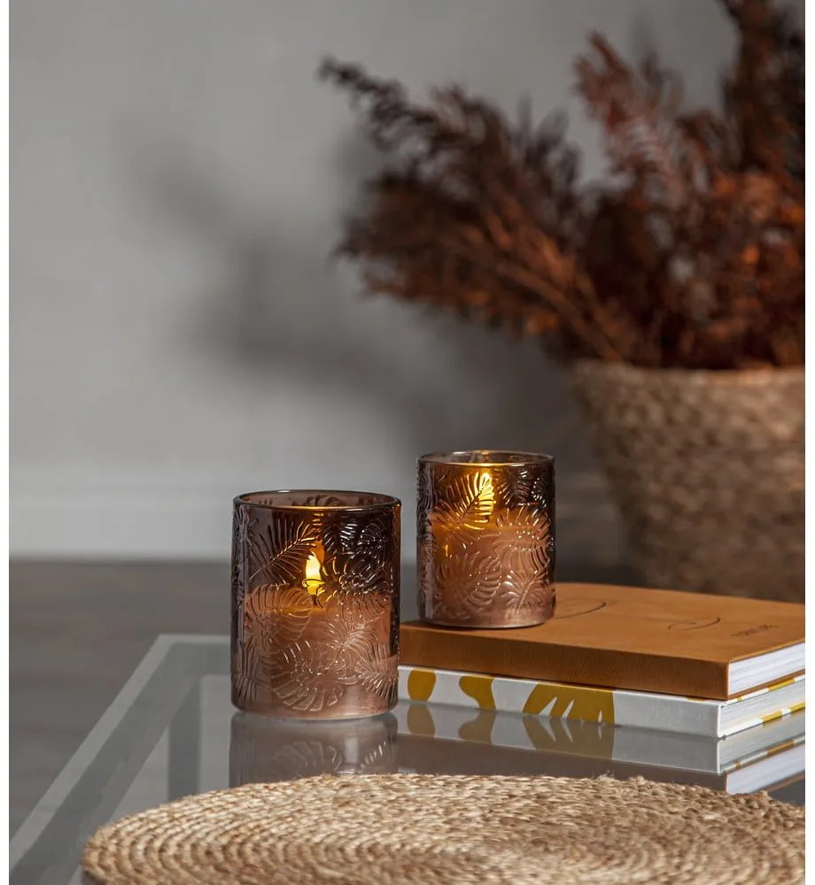 LED gyertya (magasság 10 cm) Flamme Leaf – Star Trading