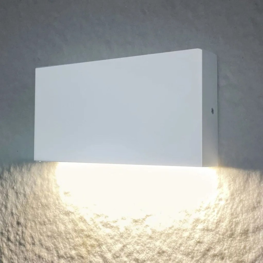 POLUX 315717 CHICAGO Modern Kültéri Fali Lámpa Fehér LED IP44