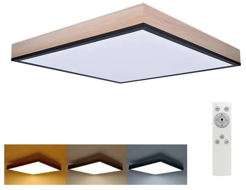 Solight WO802 - LED Dimmelhető mennyezeti lámpa LED/40W/230V 3000-6500K + távirányító