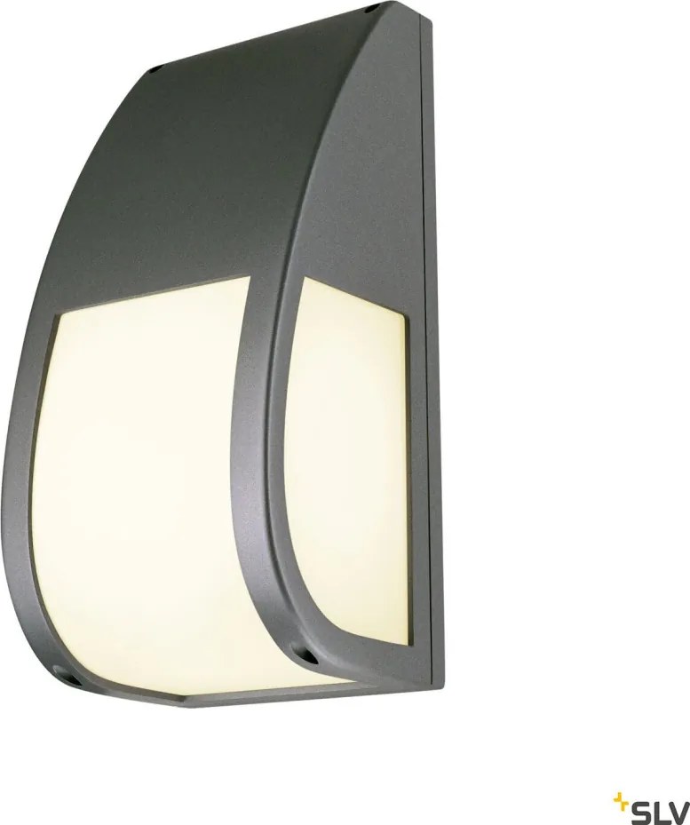 SLV 227176 KERAS Modern Kültéri Fali Lámpa Antracit E27 IP54