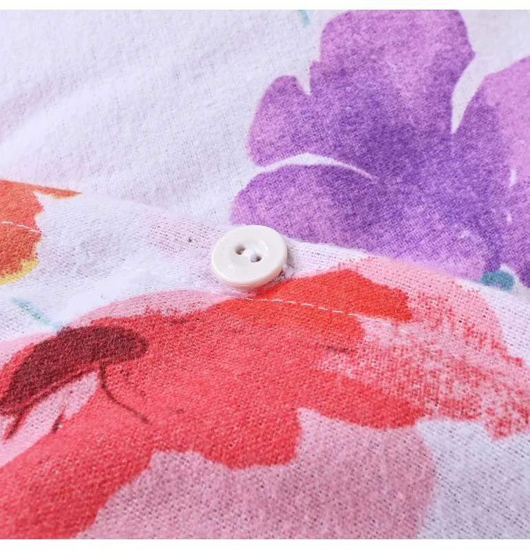 EMI Summer flanel ágyneműhuzat, A standard egyszemélyes ágy szett tartalma: 1x 140x200 + 1x 70x90