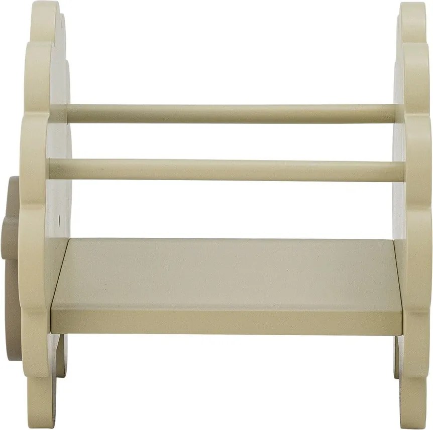 Bézs gyerek könyvespolc 30,5x30x35 cm Dolly – Bloomingville Mini