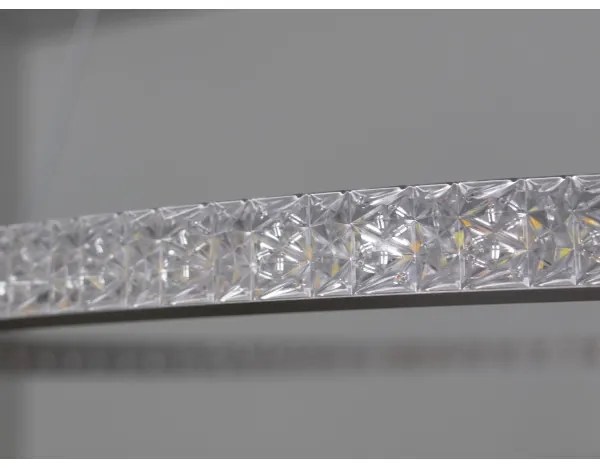 LED dimmelhető csillár kábellel LED/90W/230V 3000-6500K Ø 60 cm + távirányító