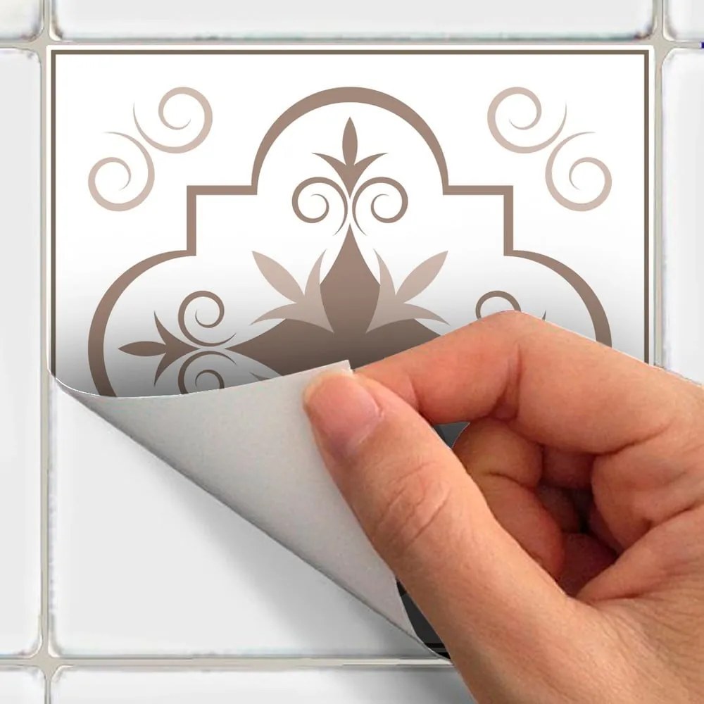 Ezeiza dekoratív matrica szett, 15 darab, 20 x 20 cm - Ambiance