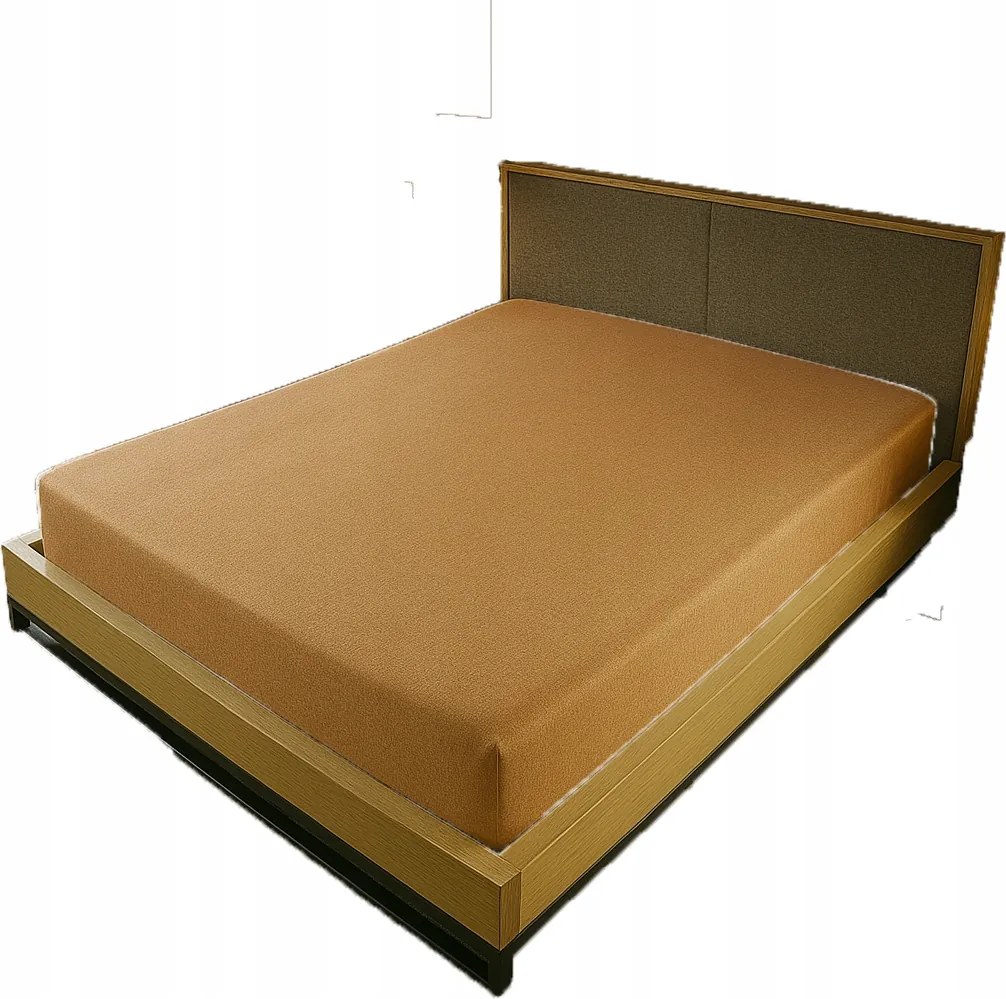 Gumis Jersey Lepedő 80X200 Cappuccino