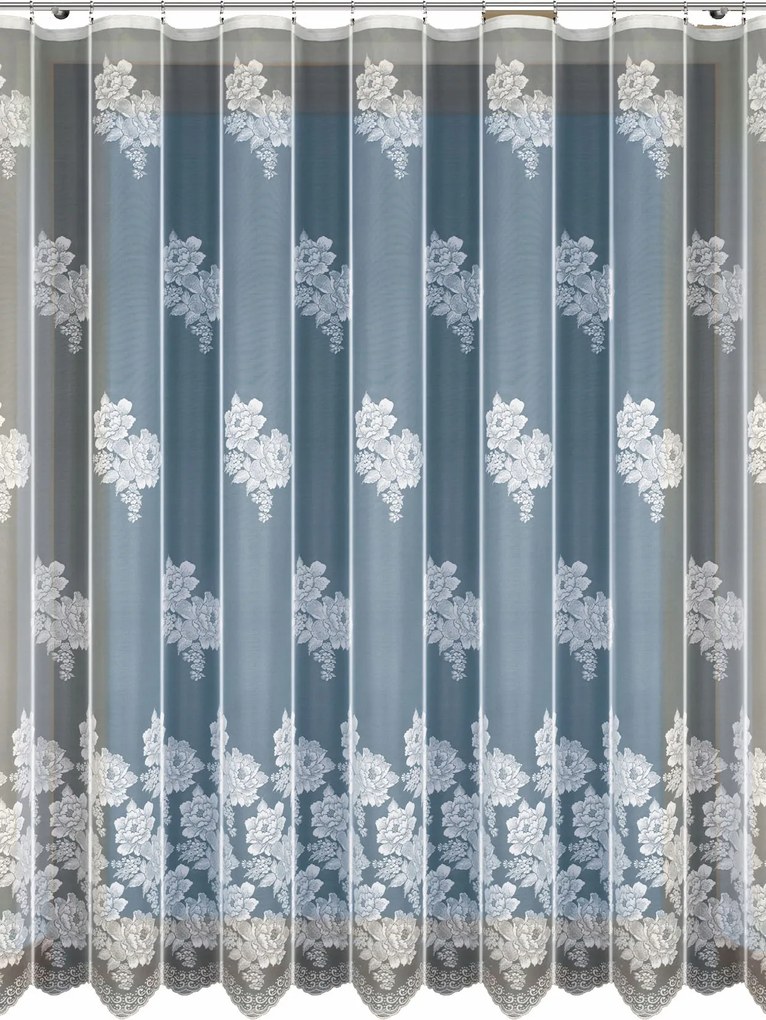 Mg Függöny jacquard fehér 35461 350x250 készre varrt M