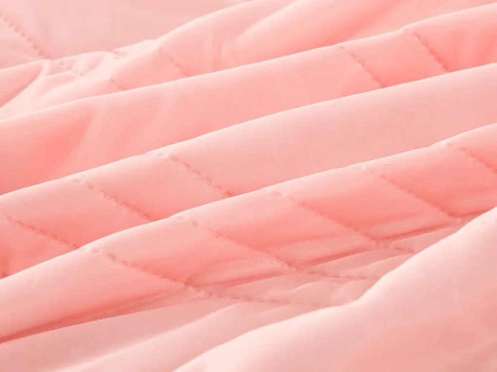 Hűsítő nyári paplan CELIA, lazac színű Méret: 200 x 220 cm