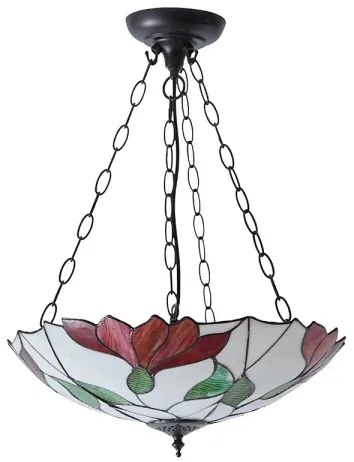 Endon 70946 - Tiffany BOTANICA láncos csillár 3xE27/60W/230V átm. 45 cm
