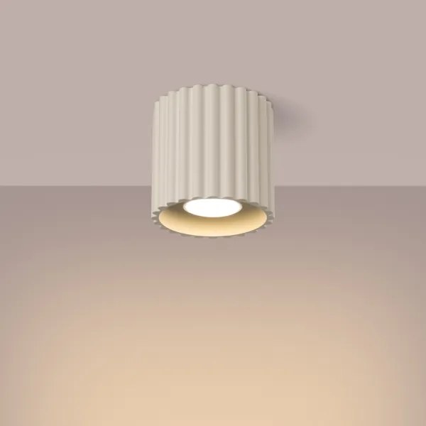 Sollux SL.1789 - AURA spotlámpa 1xGU10/10W/230V 10 cm krémszínű