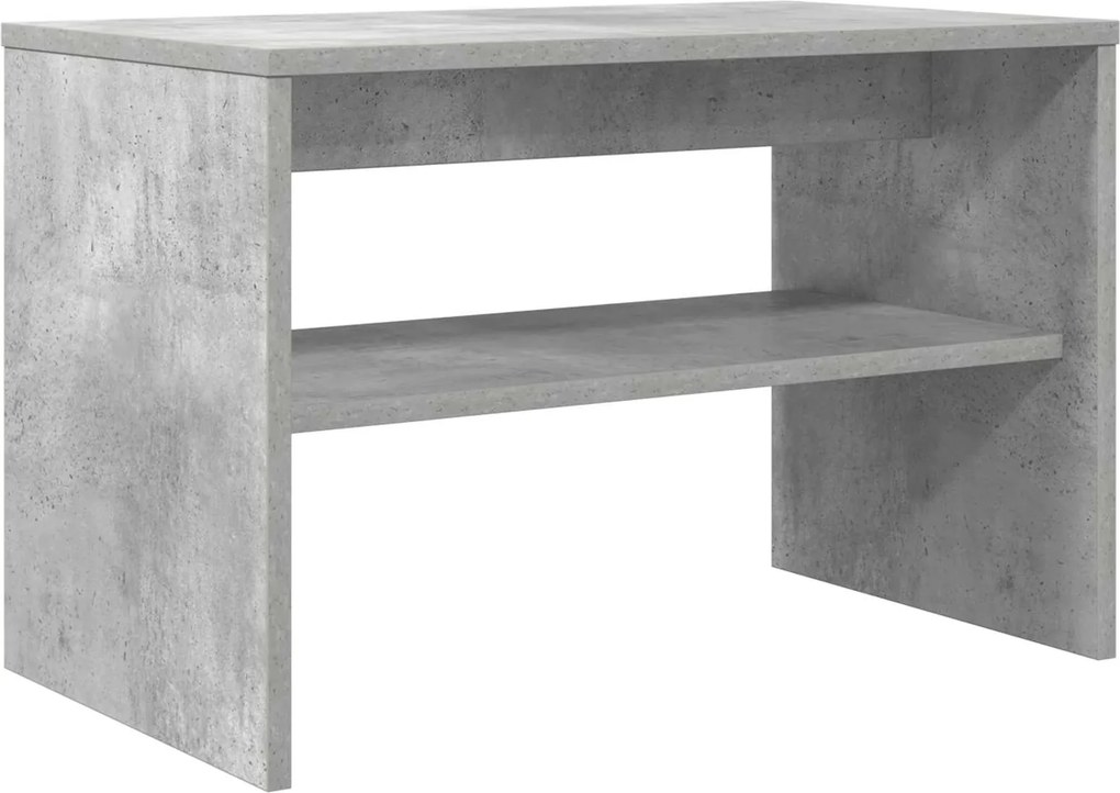 vidaXL TV szekrény Beton Szürke 60 x 35 x 40 cm Faanyag