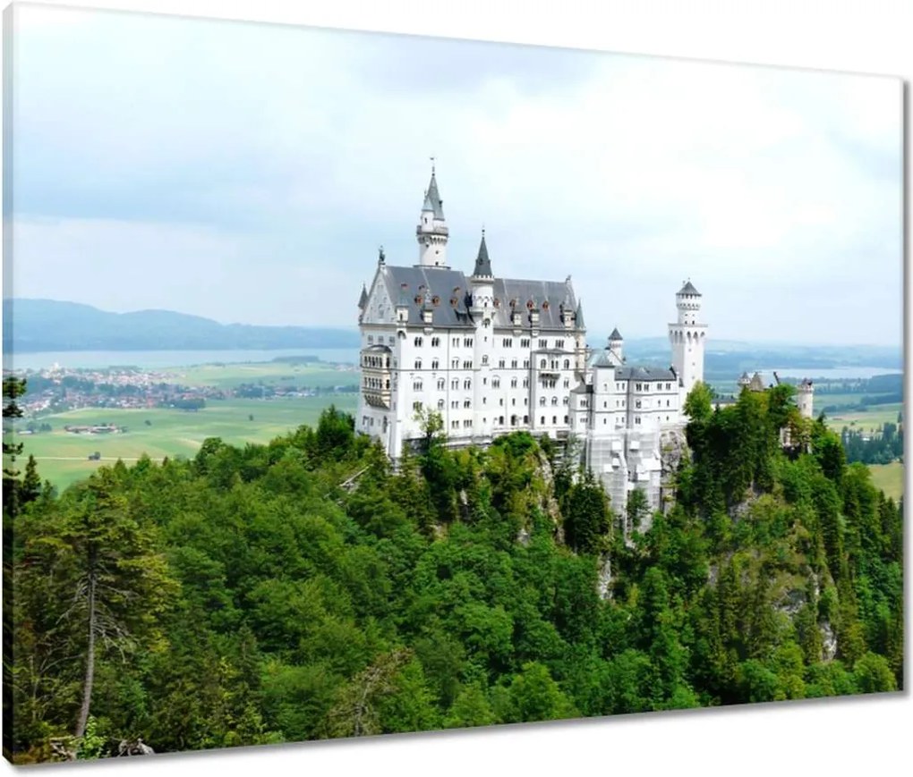 Vászonkép 80x60 Neuschwanstein kastély