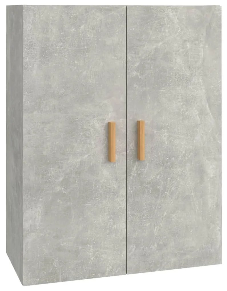 betonszürke függő faliszekrény 69,5 x 34 x 90 cm