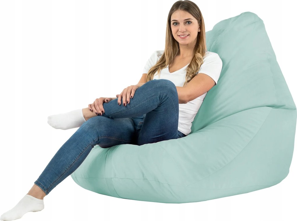 Plüss Táska XXL Ülőszék Menta
