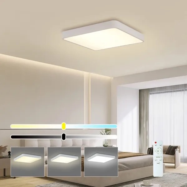 Brilagi - LED dimmelhető lámpa POOL SQUARE LED/48W/230V 3000-6000K 50x50 cm fehér+DO