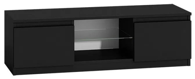 Aldabra RTV120 TV állvány, 120x36x40 cm, fényes fekete