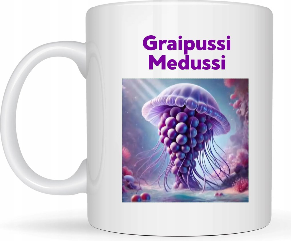 Bögre Viral Italian Brainrot Mem Tiktok Graipussi Medussi