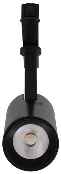 LED Spotlámpa sínrendszerhez MAGNETIC TRACK LED/10W/48V 3000K fekete