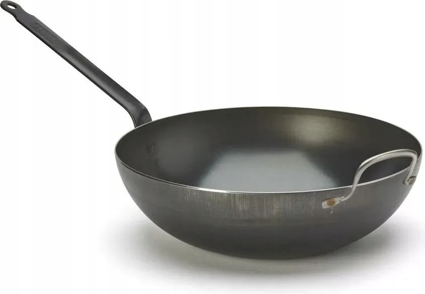 Blue Carbon Wok 32 cm De Buyer