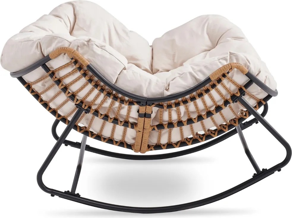 FOTEL Bujany ELTON Beżowy