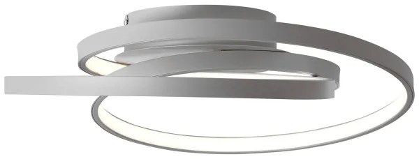 Brilliant - LED Mennyezeti lámpa LABYRINTH LED/40W/230V átm. 39,5 cm szürke