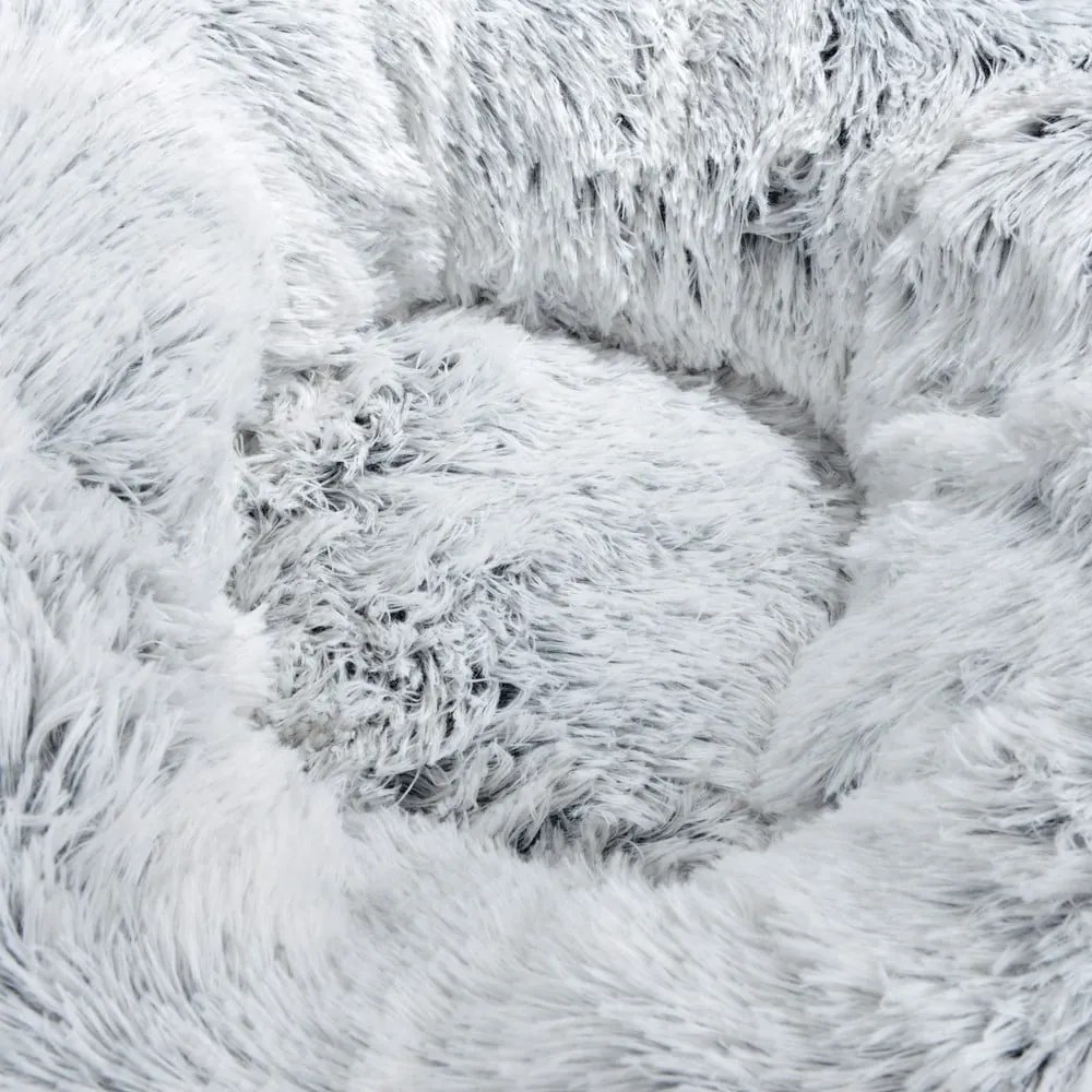 Fehér fekhely kutyáknak ø 95 cm Fluffy Heather – Love Story