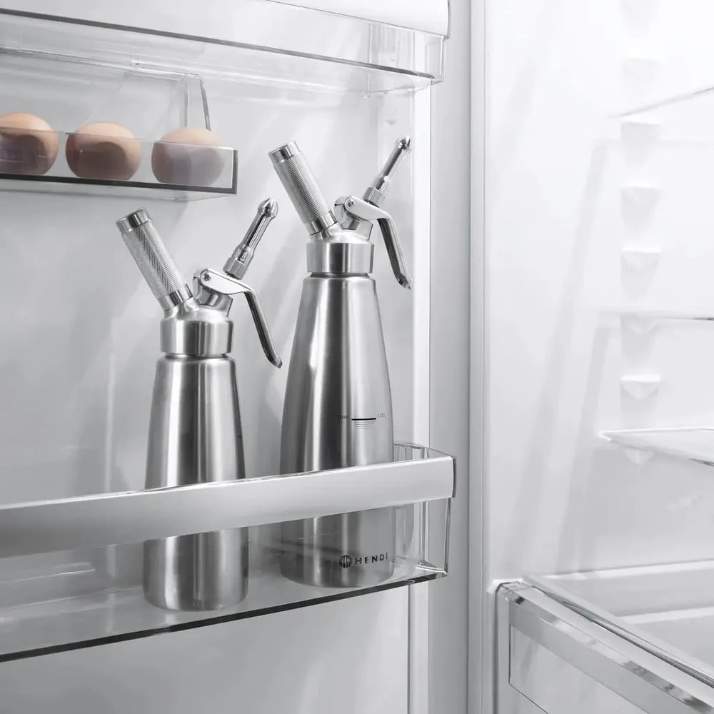 Profi Line rozsdamentes acél tejszínhabkészítő, 0,5 l - Hendi